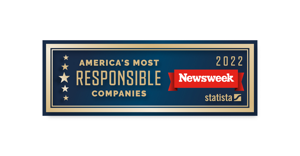 Image says "America's Most Responsible Companies"