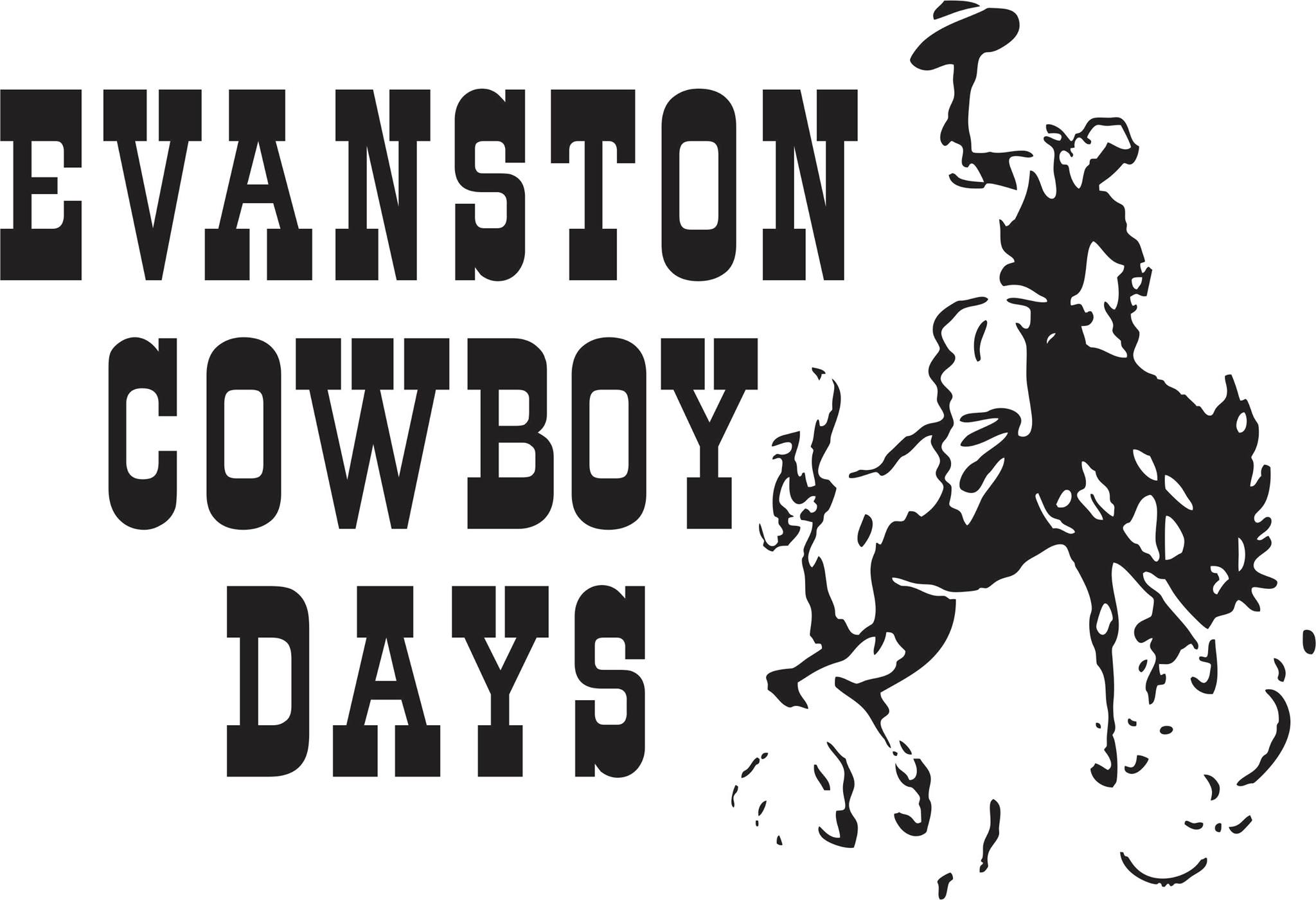 Image says "Evanston Cowboy Days"