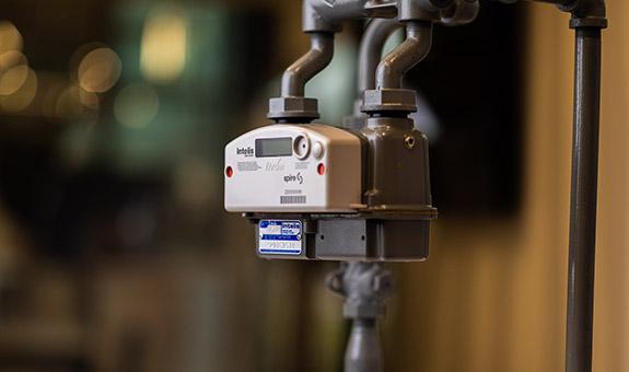 Image of smart natural gas meter
