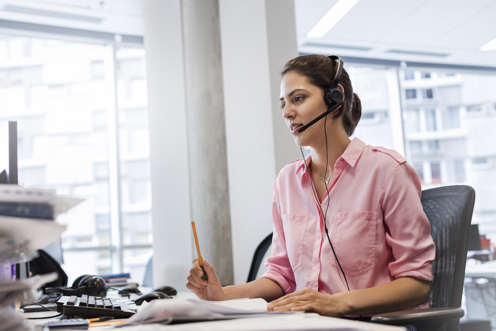 Mktg Customers woman on phone