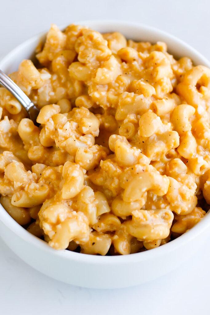 Image of cauliflower mac and cheese