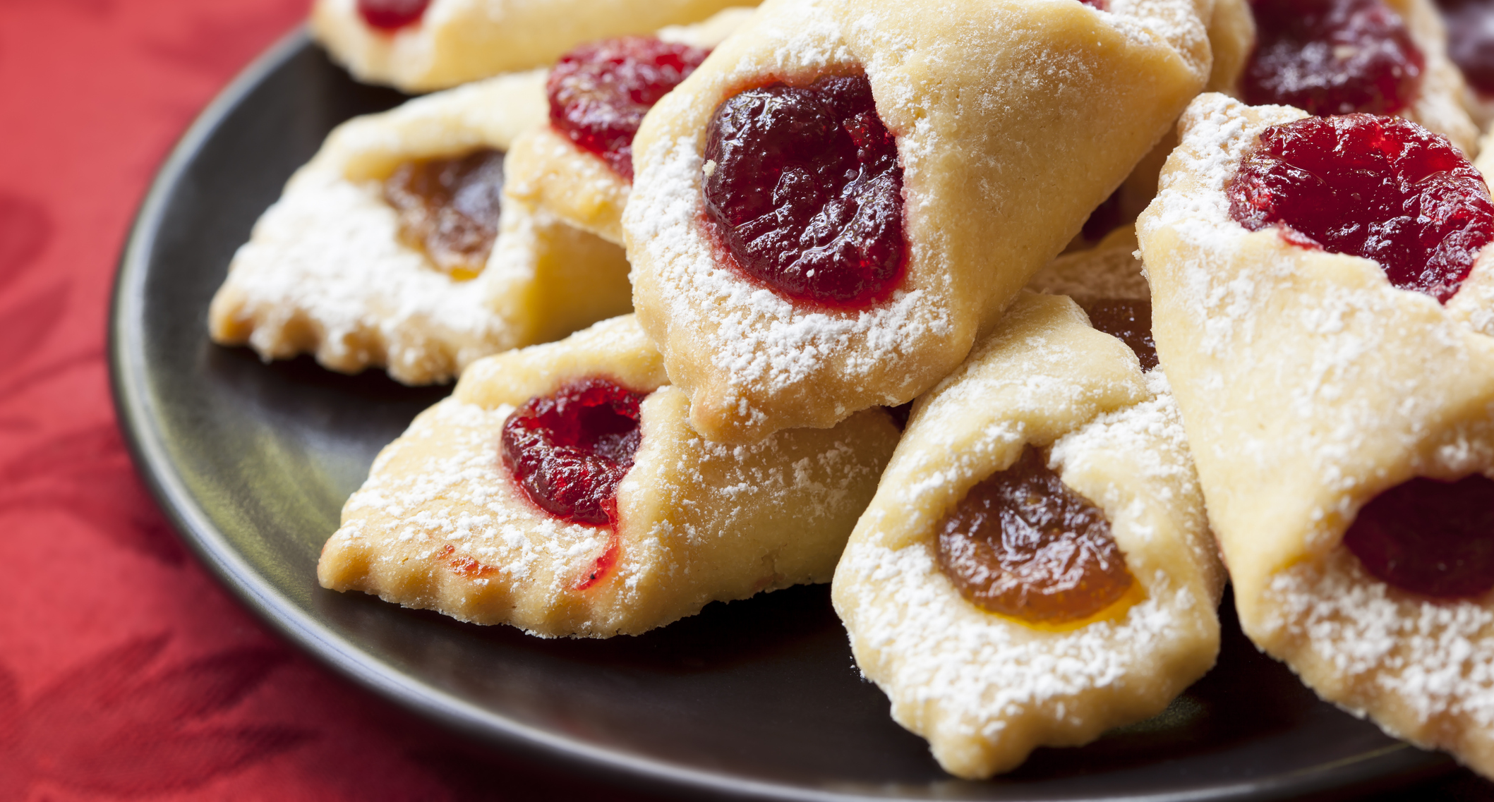 Raspberry cream cheese cookies 