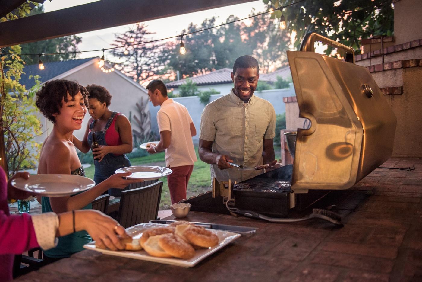backyard bbq