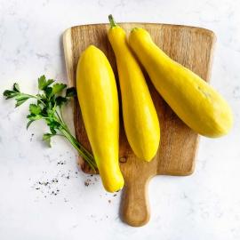 image of squash on a cutting board